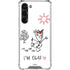 Disney Frozen I Am Olaf Art Galaxy S24 FE Clear Case